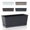 Blumenkasten Balkonkasten Ratolla Case P 800 mocca