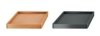 Blumenuntersetzer Rolluntersetzer - Quadrat mit Rand 450 Terracotta