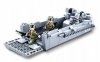 Klemmbausteine Spielbausteine Militär Schiff Bausatz -  Kriegsschiff Landungsboot Militärisches Panzerboot G158019 
