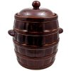 Sauerkrauttopf Keramikfass Einlegetopf Gurkentopf Gärtopf -  3,5L