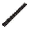 24x Vogelabwehr Spikes Kunststoff 3cm Tierabwehr Taubenspikes Vogelschutz 50cm - Schwarz