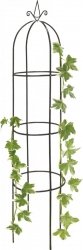 2x Rosenturm Rosen Obelisk Rankhilfe Rosensäule Rankgitter Säule grün 190 cm
