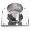 Grundplatte aus Edelstahl zum Schornsteinaufsatz 200mm