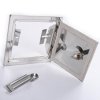 Kamintür Reinigungstür Revision Schornstein Edelstahl stahl/inox 14x14cm