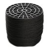 Schnur Band Flechtschnur Flechtkordel Kordel Polyester Basteln Seil - 5m 8mm Schwarz