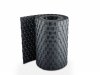 Sichtschutzstreifen Sichtschutz Rattan mit Clips 19x255cm - Dunkelbraun