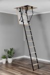 Bodentreppe Speichertreppe Dachbodentreppe U=1,22 W/m2K Termo Metall - 90 x 70