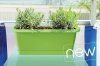 Balkonkasten Geländerkasten Blumentopf Respana Set 400 weiß