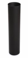 Ofenrohr FAL Rauchrohr Kaminrohr 0,6mm Schwarz feueraluminiert - 50cm 100 mm