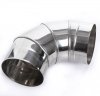 Edelstahl Ofenknie Bogen 0-90° Knie 110mm