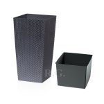 Blumentopf Blumenkübel Rato Square 265 anthrazit