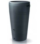 Regenwassertonne Regentonne Regenbehälter Amphore Hahn 230L Anthrazit
