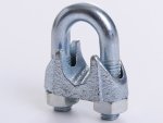10x Drahtseilklemmen Seilklemmen für Stahlseil 3 mm