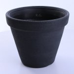 Blumentopf Pflanztopf Massiv classic 40 anthrazit