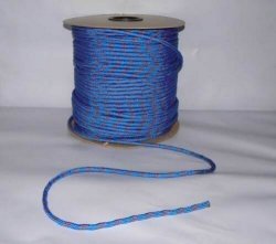 Polypropylen Seil PP schwimmfähig Polypropylenseil - blau-rot; 20mm, 15m