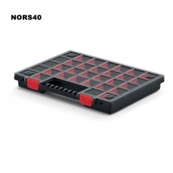 5x Sortimentskasten Werkzeugkiste Organizer Sortierbox Kleinteilemagazin Sortier - NORS40