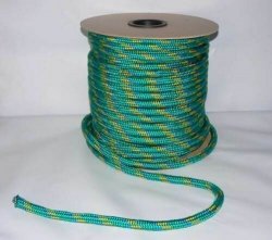 Polypropylen Seil PP schwimmfähig Polypropylenseil -  grün-gelb-blau,  18mm, 5m