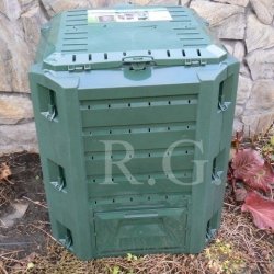 Komposter 380 Liter in Farbe grün
