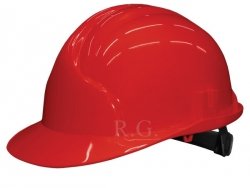 Bauarbeiterhelm Bauhelm Helm Schutzhelm Farbe rot