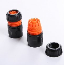 Schlauchkupplung Schlauchschnellkupplung Gartenkupplung Schlauchstück 1/2"