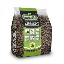 Blähton Tongranulat Keramsit 8-16 mm Pflanzton Mineral-Granulat Sack 2L Hydro