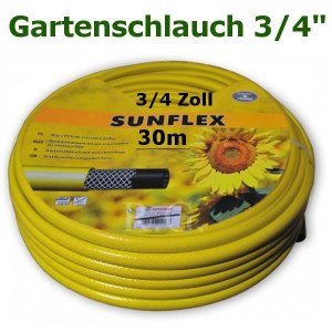 Gartenschlauch Sunflex 3/4