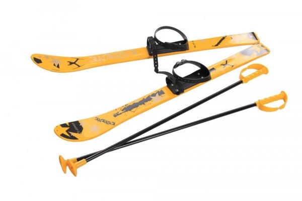 Kinderski Babyski Lernski 90cm Farbe Gelb