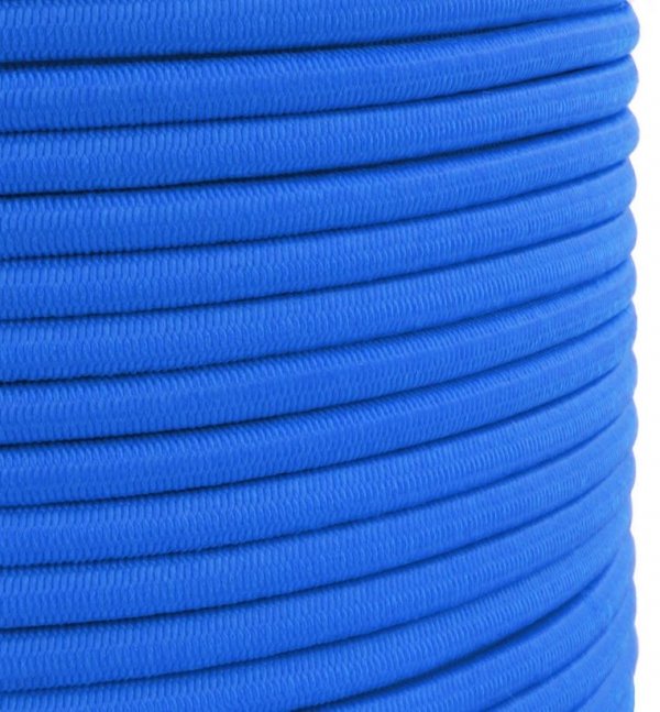 Expanderseil Gummiseil Gummileine Spanngummi Planenseil elastisch 8mm Blau - 5m