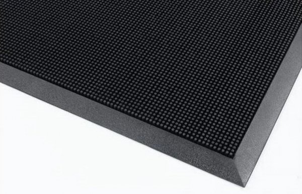 Gummimatte Schmutzfangmatte mit Rand Fußmatte Türmatte Gummi - 90x150cm