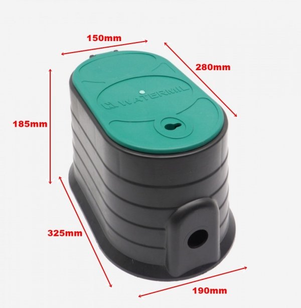 Ventilbox Ventilkasten Bewässerung Box für Magnetventile - Verde