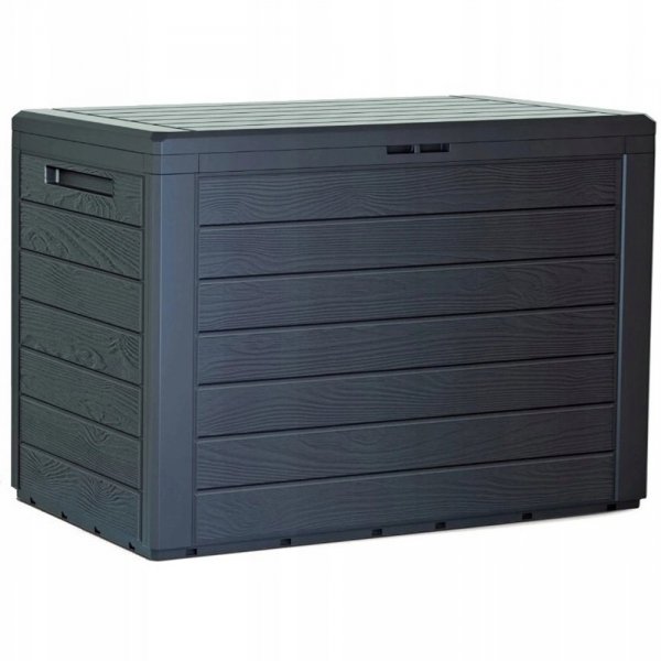 Gartenbox Auflagenbox Woodebox 140L Anthrazit