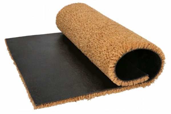 Kokosmatte Fußmatte Schmutzfangmatte Türvorleger Fußabtreter Natur - 40x60cm