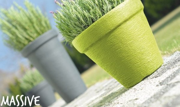 Blumentopf Pflanztopf Massiv classic 25 anthrazit