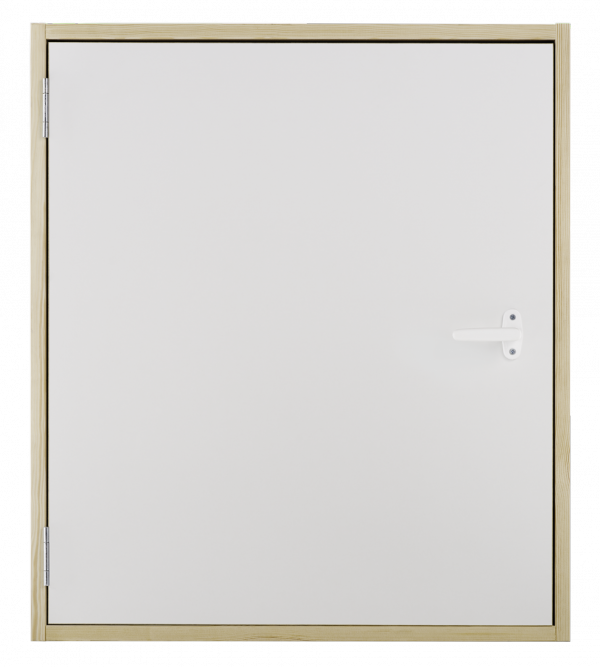 Kniestocktür Holz mit Wärmedämmung Abseitentür TERMO U=1,22 W/m2K - 80x55
