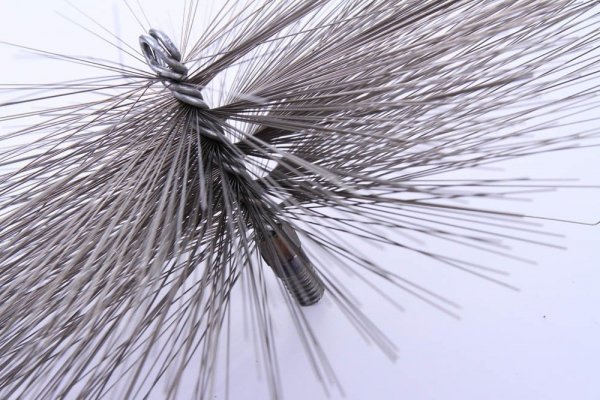 Schornsteinbesen Kaminbesen aus Stahl 13cm