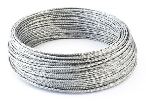 10m Stahlseil Drahtseil galvanisch verzinkt Seil Draht 3mm 6x7