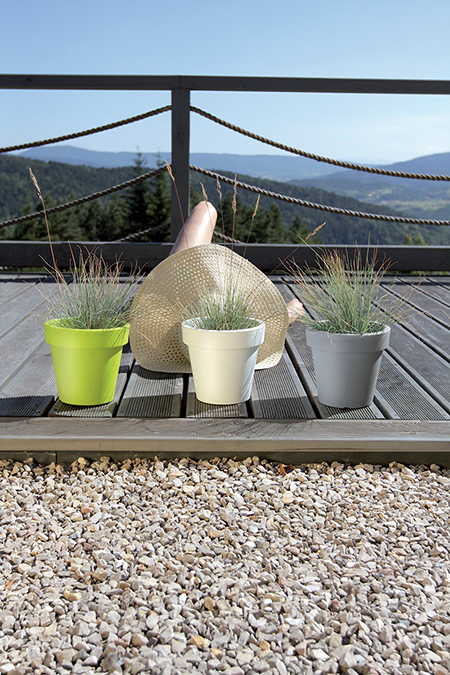 Blumentopf Blumenkübel Pflanzkübel Lofly 600mm weiß mit Rollen