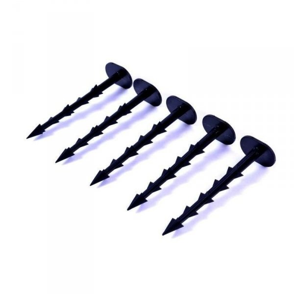 100 Erdanker Bodenanker für Unkrautvlies Gartenfolie 14,5 cm