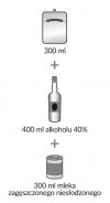 Bezalkoholowy koncentrat do przygotowywania napojów alkoholowych SŁONY KARMEL 300ml