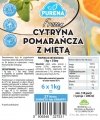 Sorbet, granita, lody włoskie - baza CYTRYNA-POMARAŃCZA Z MIĘTĄ 1kg