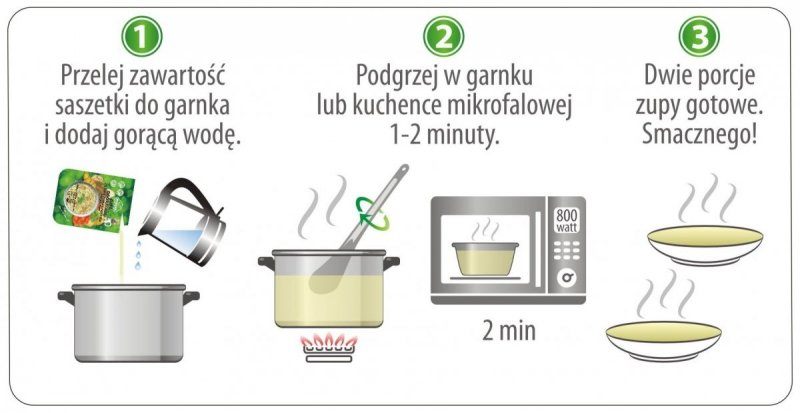 Zupa ogórkowa zagęszczona 350g na 2 porcje zupy 