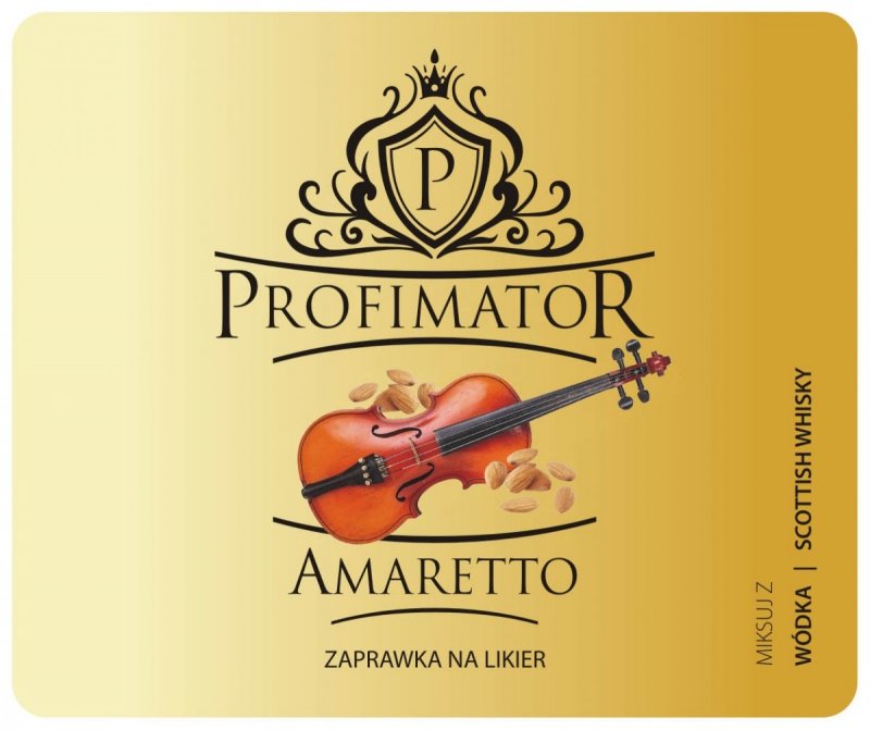 Bezalkoholowy koncentrat do przygotowywania napojów alkoholowych AMARETTO box 9x300ml