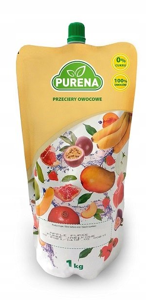 Pulpa (puree) owocowe 100% z jabłek  3x1kg