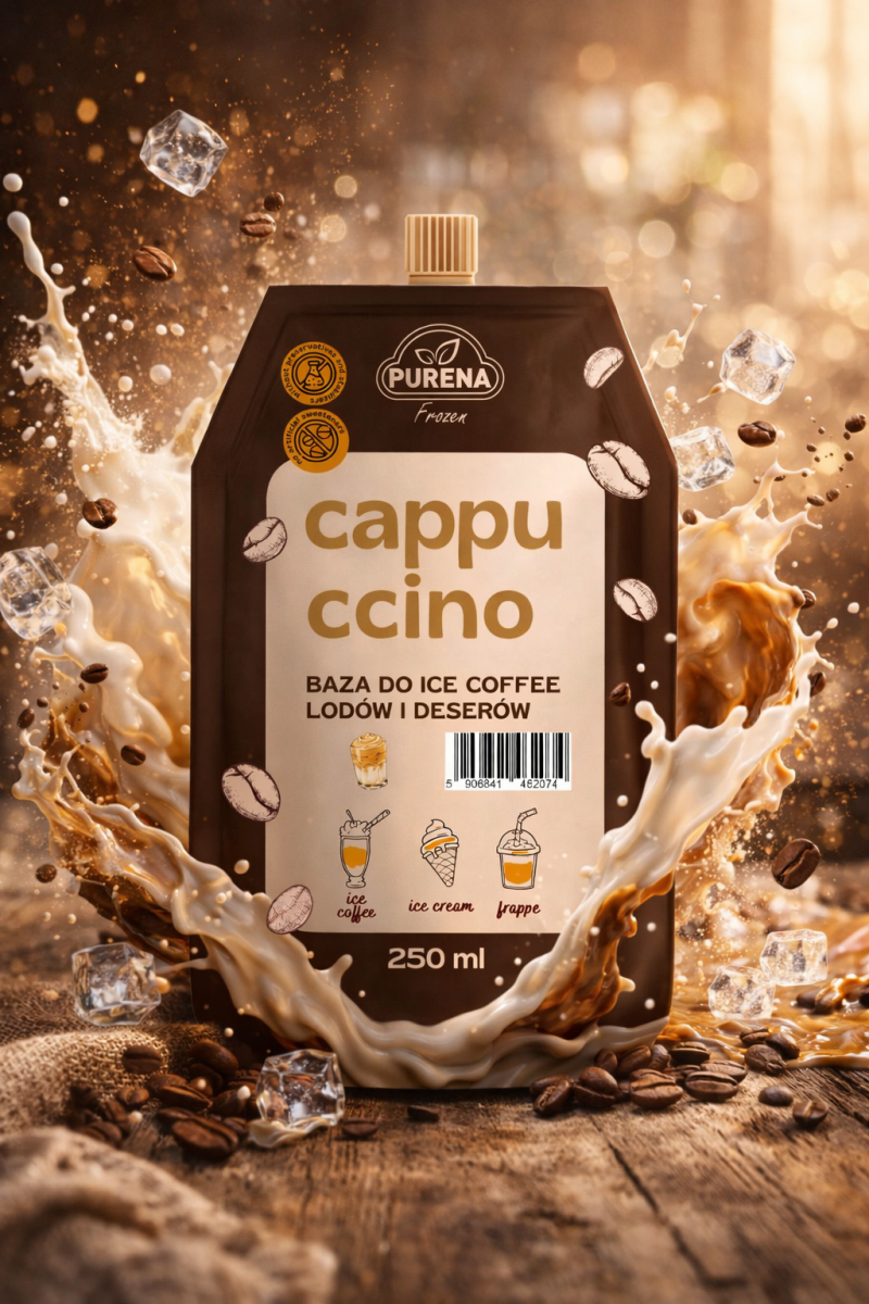 Cappuccino baza do kawy mrożonej 250 ml na 8 porcji