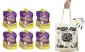 Chrupaczka przekąska ananas-kokos 180g x 18sztuk + torba z mazakami 