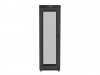 Lanberg Szafa stojąca Rack 19 cali 47U 800x1000mm, drzwi perforowane LCD (FLAT PACK) czarna