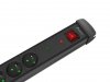 Lanberg Listwa zasilająca  1,5m 5x230V  SP1-05E-0150-BK