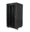 Lanberg Szafa stojąca rack 19 22U 600X600mm czarna LCD