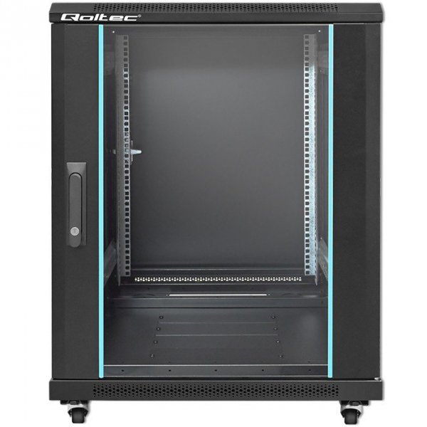 Qoltec Szafa RACK 19&quot; | 15U | 600 x 600 x 855 | stalowa obudowa
