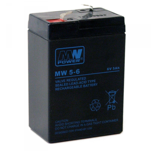 Akumulator MW 5 Ah 6V